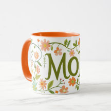 Caneca do Dia das Mães para Mamãe, Amo Mamãe, Melh