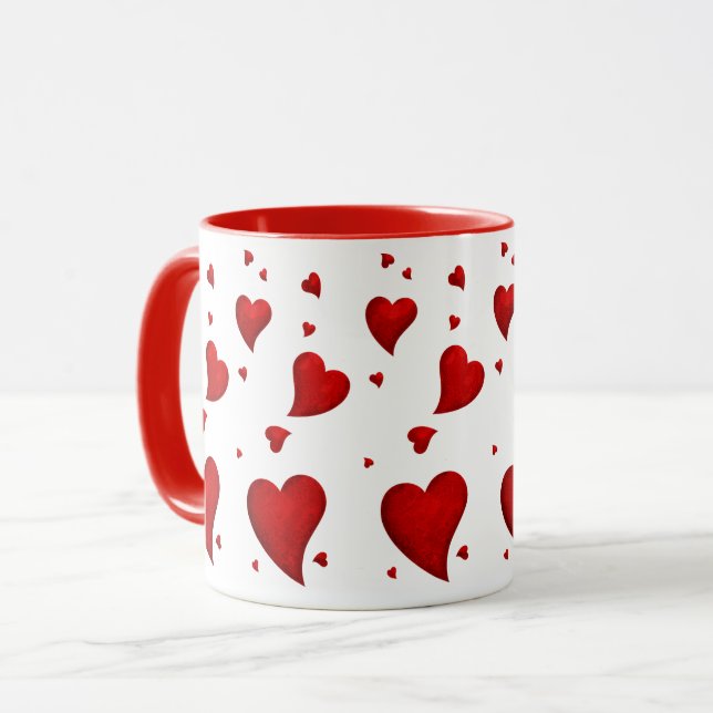Caneca do Dia dos Namorados (Frente Esquerda)