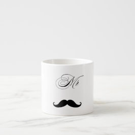 Caneca do Dia dos Namorados com Bigode Divertido