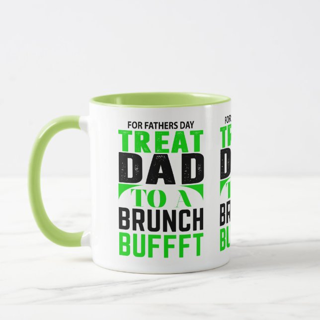 Caneca do Dia dos Pais Buffet de Brunch (Esquerda)