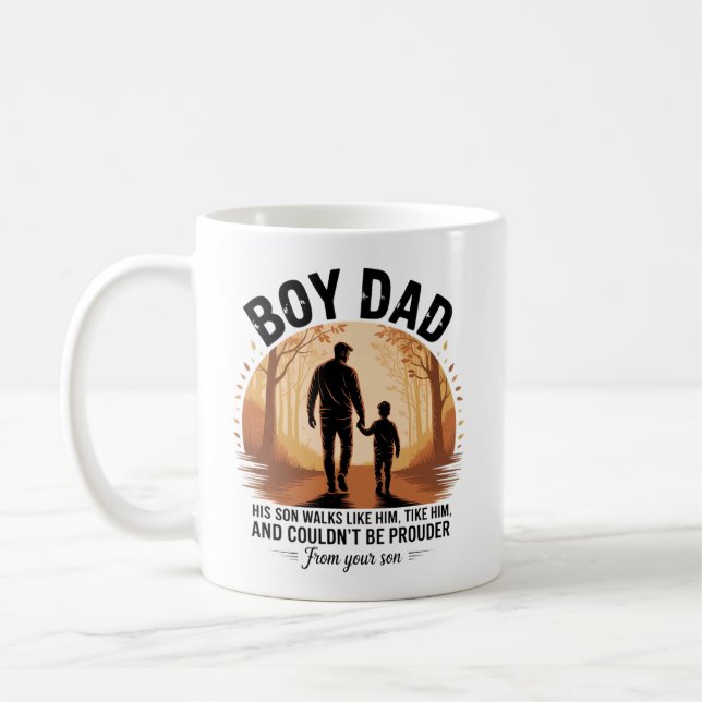 Caneca do Dia dos Pais | Melhor Caneca de Café par (Esquerda)