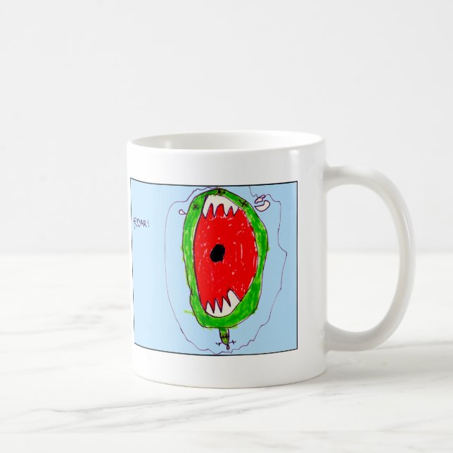 caneca do Dino-rugido (Direita)