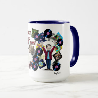 Caneca do disc-jockey de rádio Ken “The Merson Per