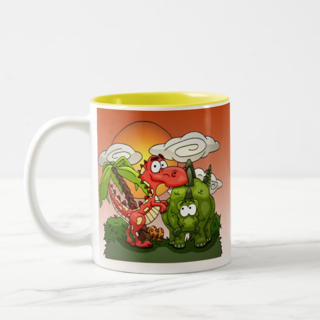 Caneca do divertimento de Dino (Esquerda)