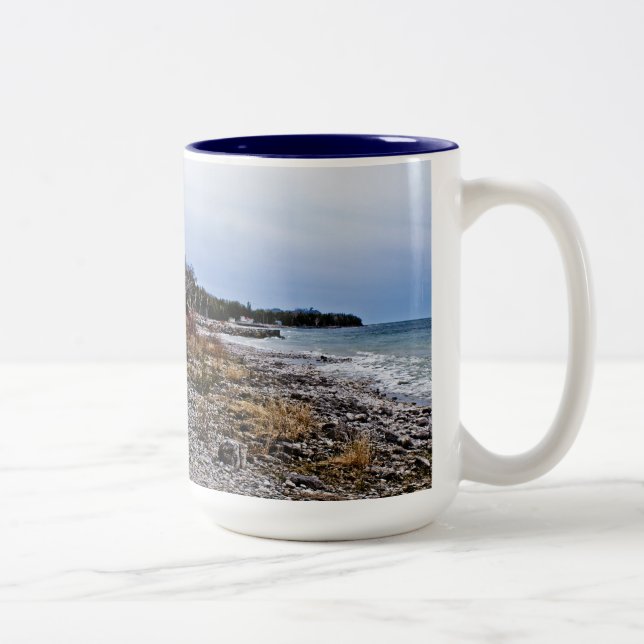 Caneca do Dois-Tom de Door County (Direita)