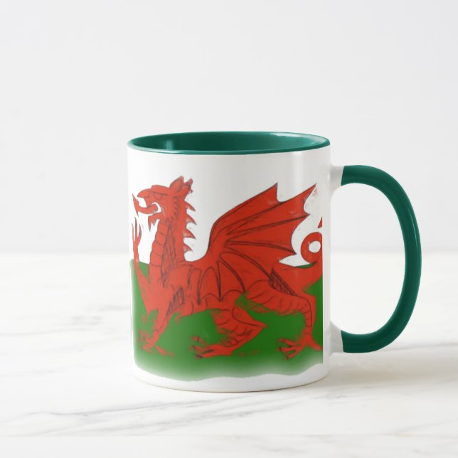 Caneca do dragão de Galês (Direita)