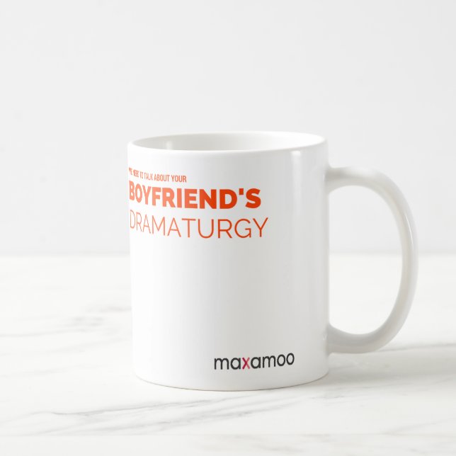 Caneca do Dramaturgy do seu namorado (Direita)