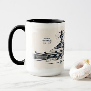 Caneca do encouraçado Deutschland