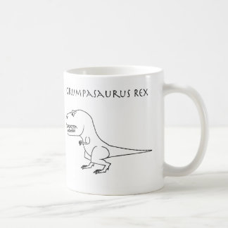 Caneca do esboço de Grumpasaurus Rex