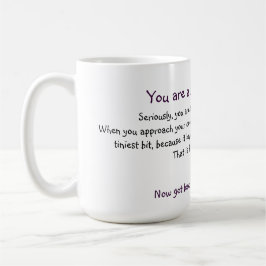 Caneca do escritor da rainha