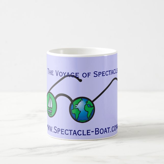 Caneca do espetáculo de S/V no azul (Centro)