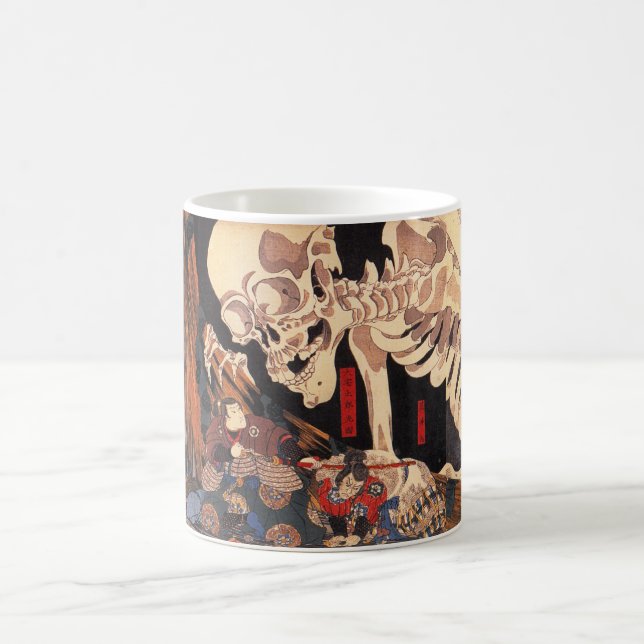 Caneca do esqueleto de Kuniyoshi (Centro)