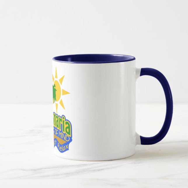 Caneca do estado de ânimo de Gran Canaria - (Direita)