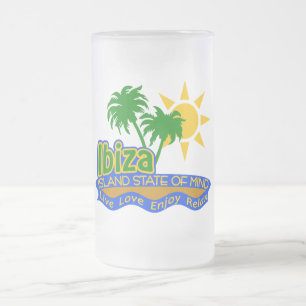Caneca do estado de ânimo de Ibiza - escolha o