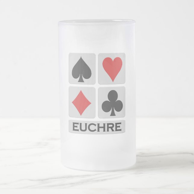 Caneca do Euchre - escolha o estilo & a cor (Centro)