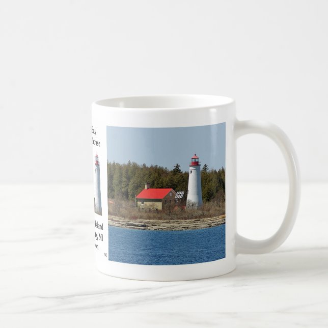 Caneca do farol da ilha de Thunder Bay (Direita)