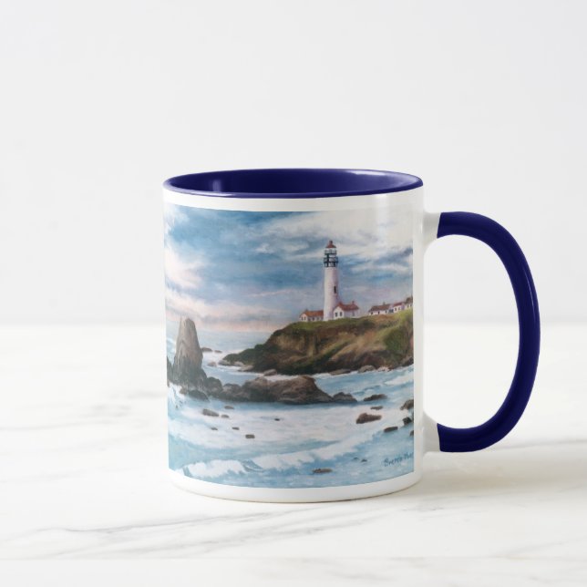 Caneca do farol do ponto do pombo (Direita)