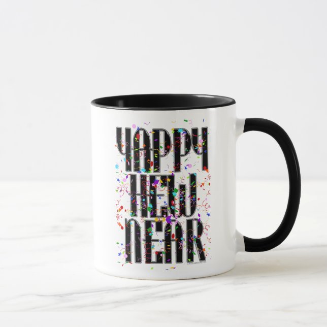 Caneca do feliz ano novo (Direita)