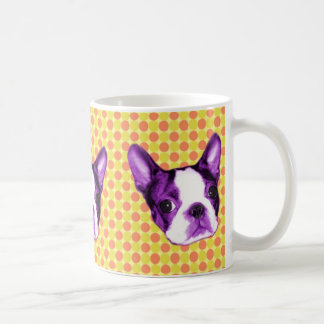 Caneca do filhote de cachorro de Boston Terrier