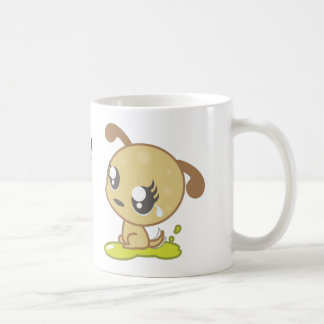 Caneca do filhote de cachorro do Internet