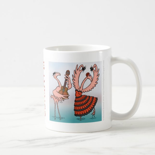 Caneca do Flamenco do flamingo (Direita)