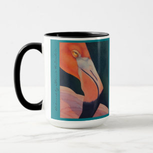 caneca do flamingo 15oz