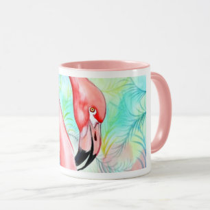 Caneca do flamingo de Flamazing