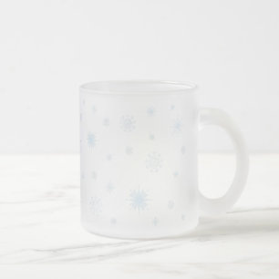 Caneca do floco de neve do fosco