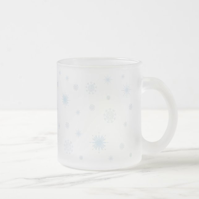 Caneca do floco de neve do fosco (Direita)