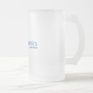 Caneca do fosco da cerâmica da orquídea