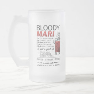 Caneca do fosco do Bloody Mary - 16oz