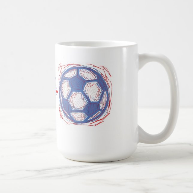 Caneca do futebol 16oz de Southside (Direita)