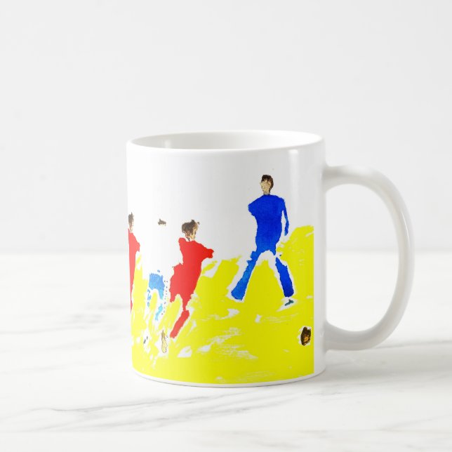 Caneca do futebol da praia (Direita)