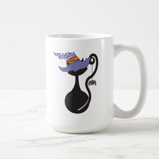 Caneca do gatinho de Witchy (Direita)