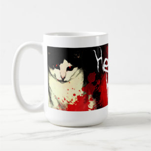 Caneca do gatinho do inferno