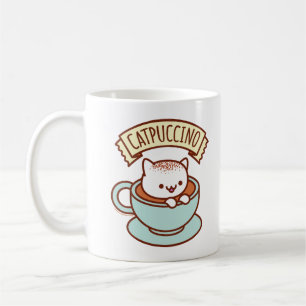 Caneca do gato - "CATPUCCINO "