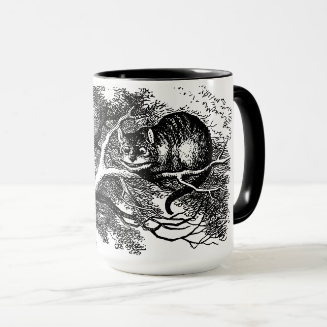 Caneca do gato de Cheshire (Frente Esquerda)