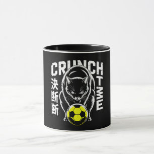 Caneca do Gato de Futebol Feroz