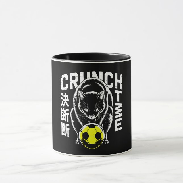 Caneca do Gato de Futebol Feroz (Centro)