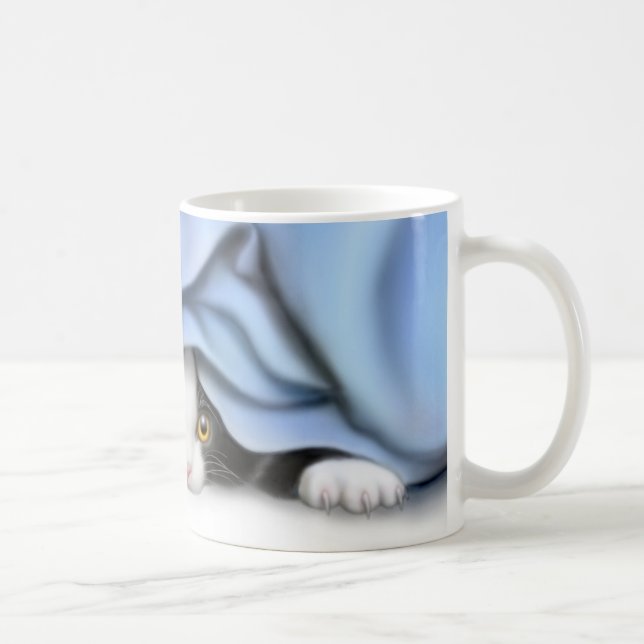 Caneca do gato do gatinho da Pico-um-Vaia (Direita)
