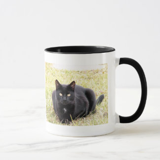 Caneca do gato preto