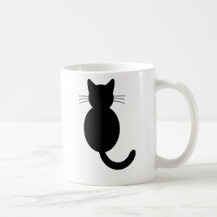Caneca do gato preto