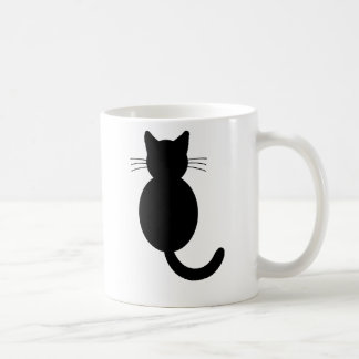 Caneca do gato preto