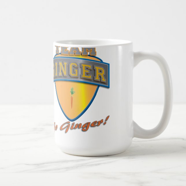 Caneca do gengibre da equipe (Direita)