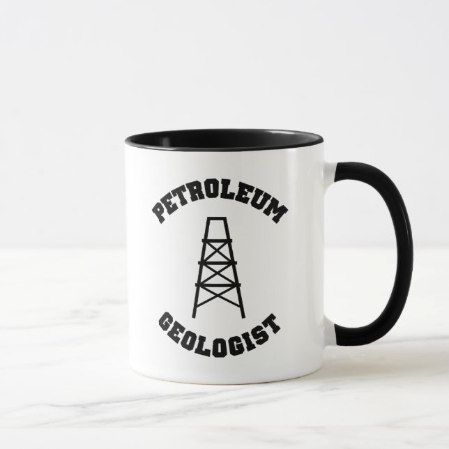 Caneca do geólogo de petróleo (Direita)