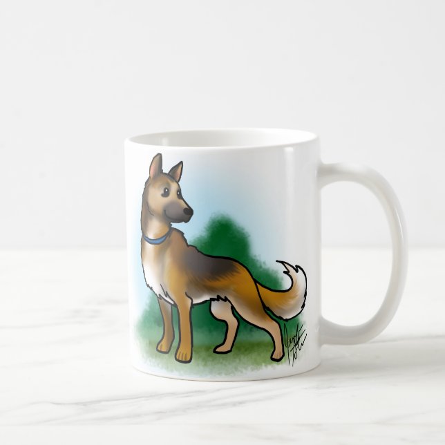 Caneca do german shepherd (Direita)