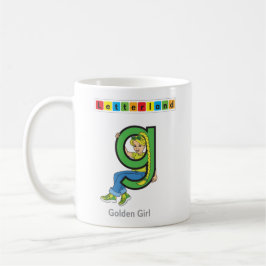 Caneca do Gg de Letterland |