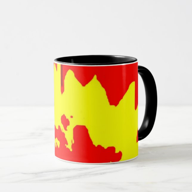 Caneca do girassol gigante (Frente Esquerda)