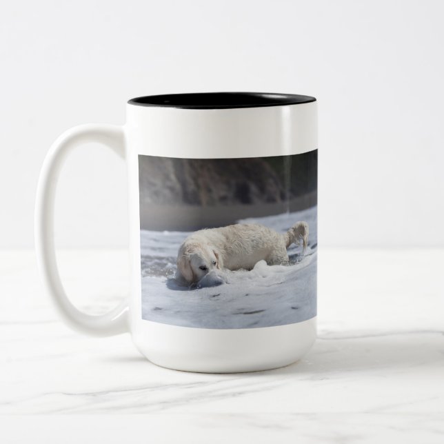 Caneca do golden retriever (Esquerda)