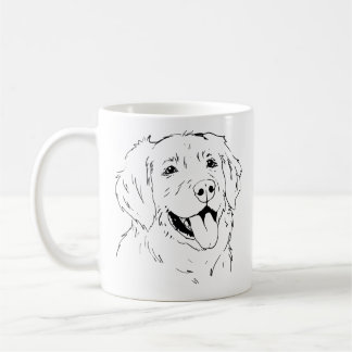 Caneca do golden retriever